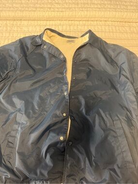 Vintage Repage Men's Navy Windbreaker  Jacket